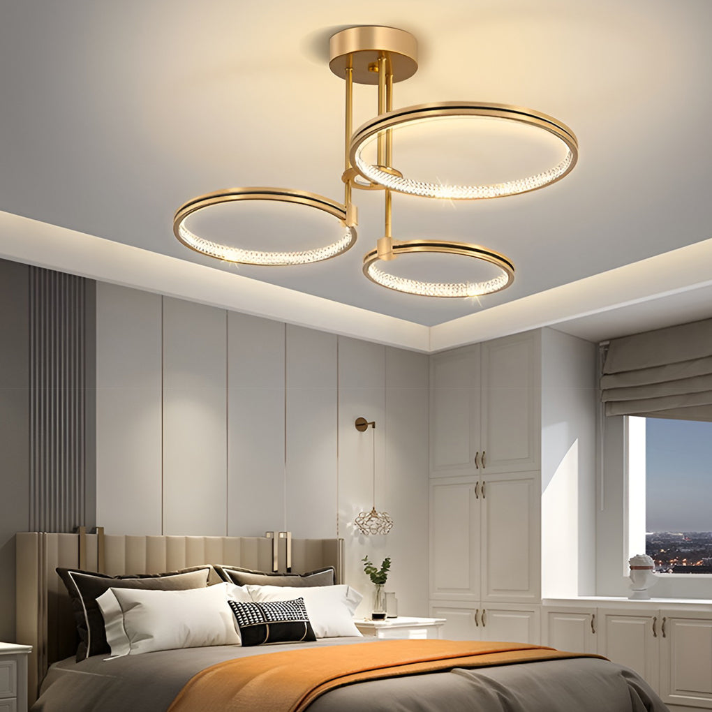 WINTERBOURNE TRIO METAL CEILING CHANDELIER