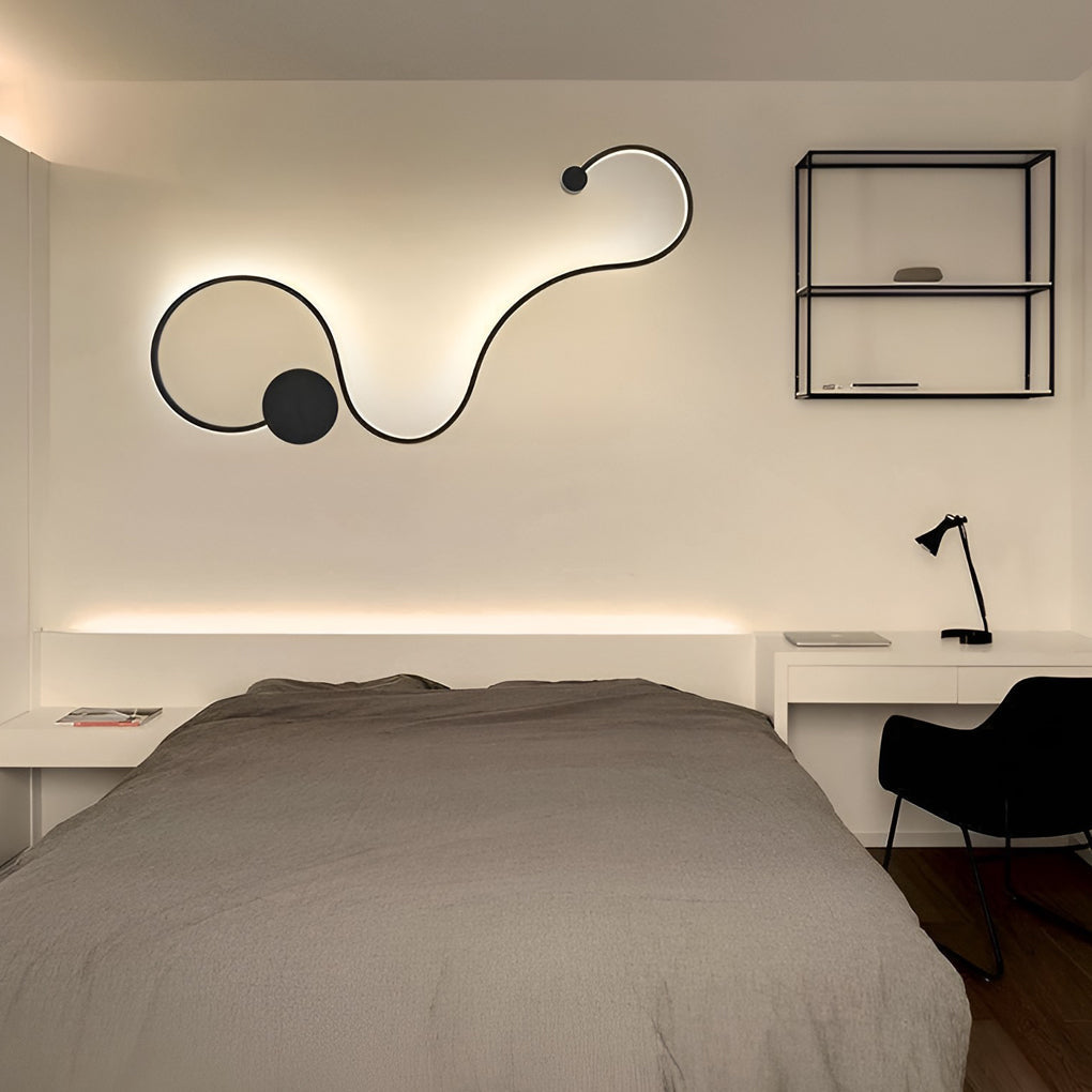 WINDSOR CURVED LINEAR LED WALL SCONCE