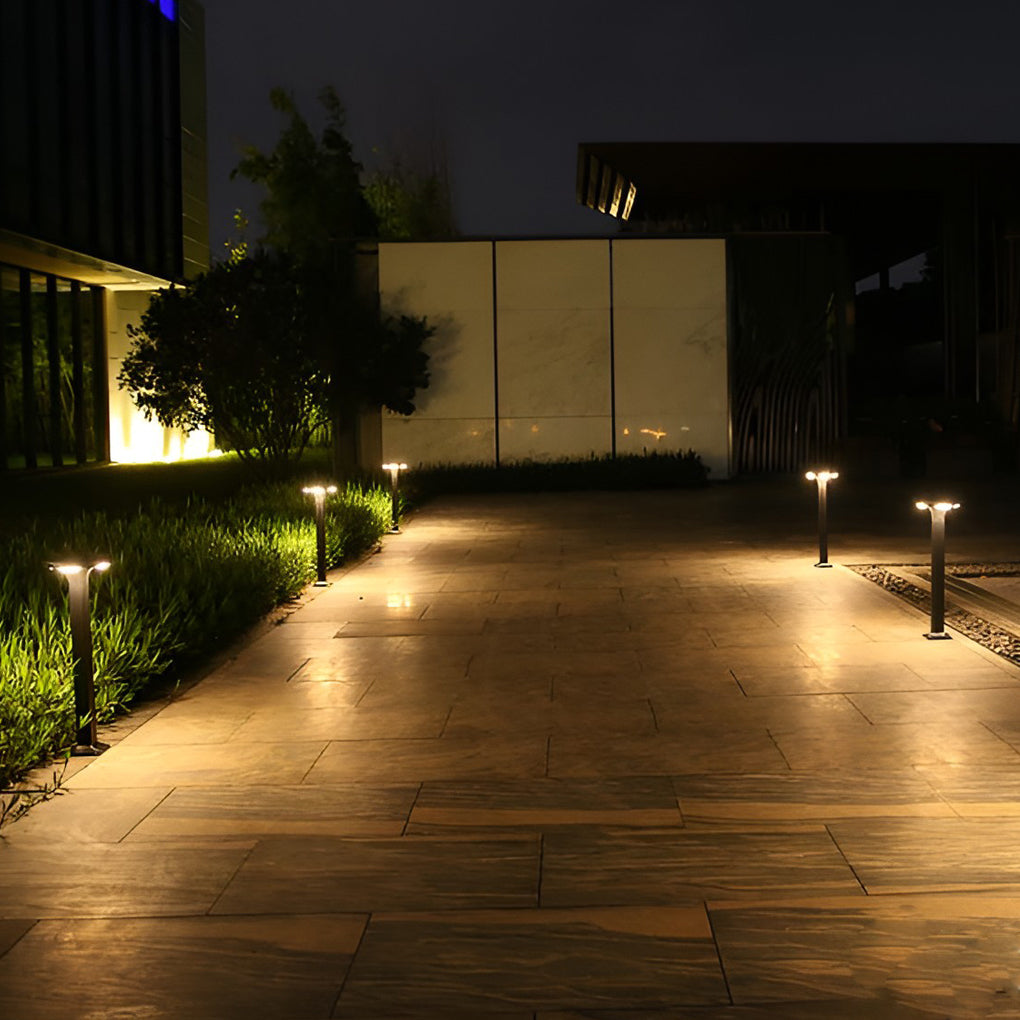 WILLOUGHBY QUAD SQUARE SOLAR GARDEN ILLUMINATORS - Versatile Hardwired or Solar Power Options"  
2. "HARTFORD FOUR-BEAM OUTDOOR PATHWAY LUMINARIES - Waterproof with Dual Power Choices"  
3. "CAVENDISH SQUARE LED WALKWAY LIGHTS - Elegant Solar and Hardwire