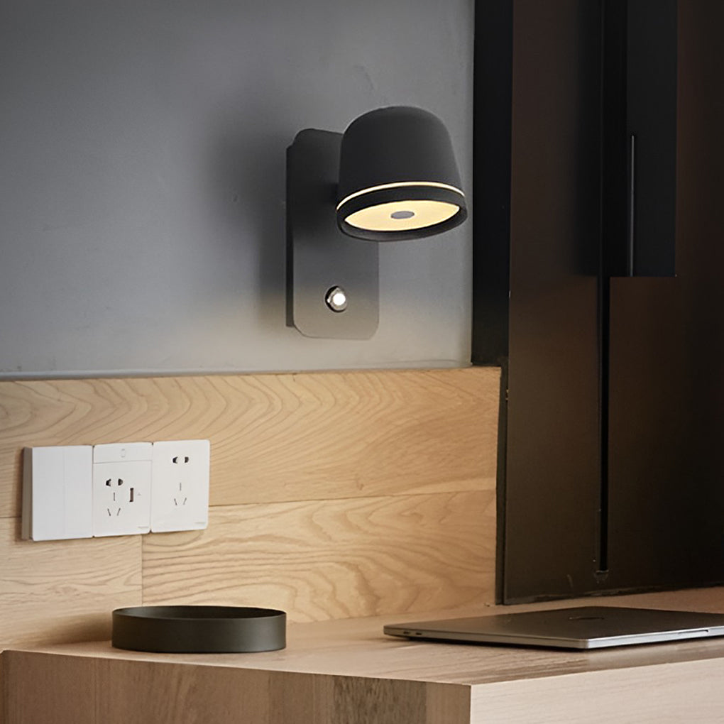 FENWICK ROUNDED DIMMABLE LED WALL SCONCE