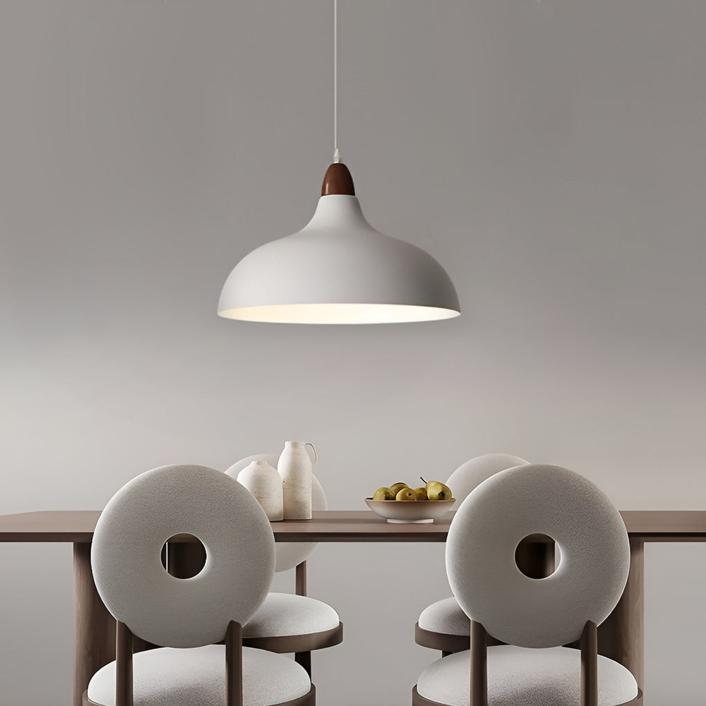 WINDSOR CIRCLE WHITE PENDANT LUMINAIRE