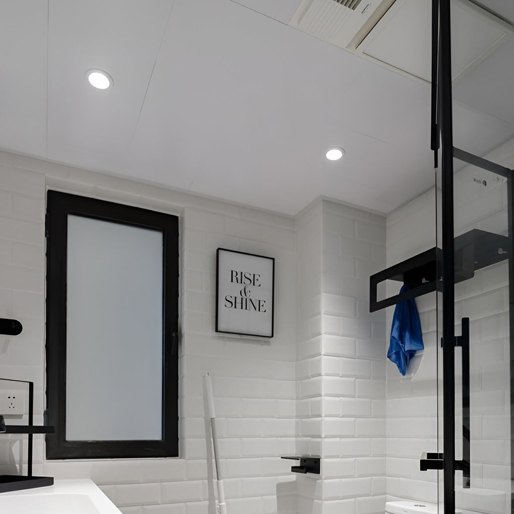 WINDSOR CIRCLE WATER-RESISTANT LED RECESSED SPOTLIGHT