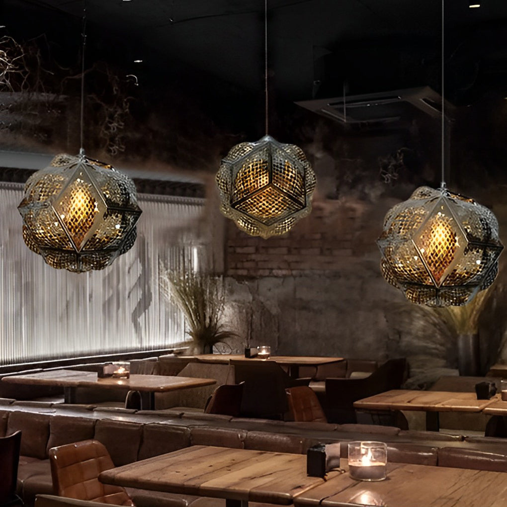 WINTHORPE SCULPTURAL METAL PENDANT LIGHT