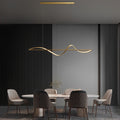 WINTHORPE WAVING STRIP LED CHANDELIER