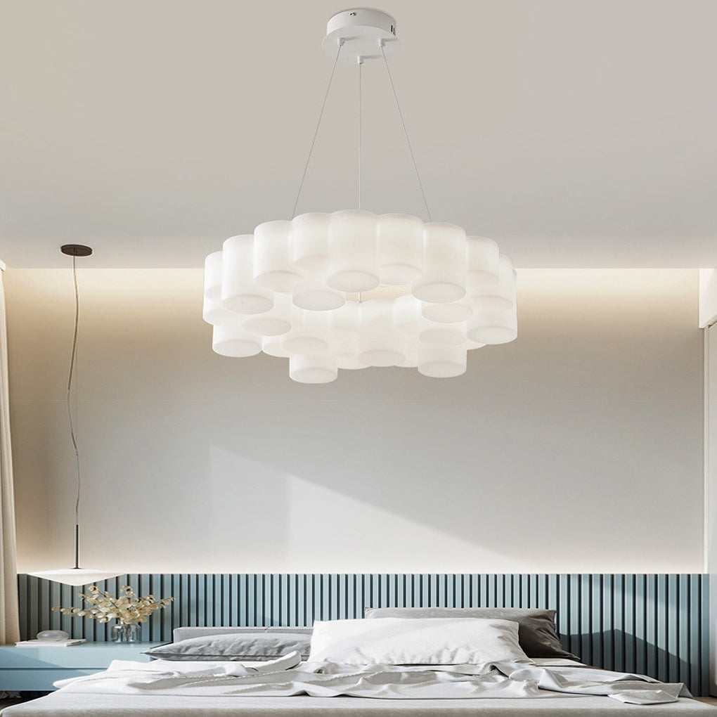WINTHROP HONEYCOMB TRILOGY DIMMABLE LED CHANDELIER