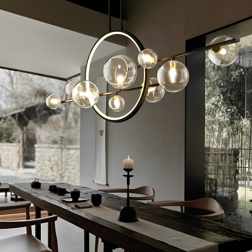 ASTORIA LUNAR ORB LED CHANDELIER