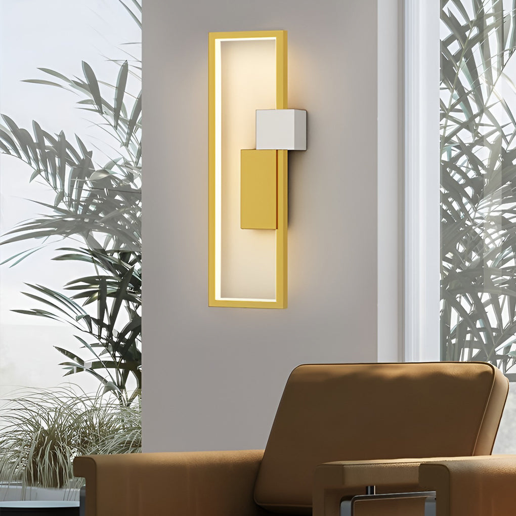 WINDSOR TRIO RECTANGULAR LED WALL SCONCE