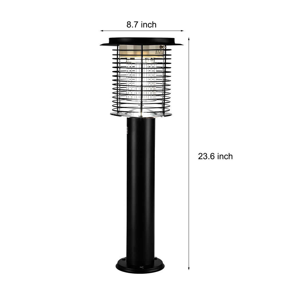THORNBURY SOLAR-POWERED INSECT ELIMINATOR LAMP - DUAL FREQUENCY LIGHTING WITH USB RECHARGE