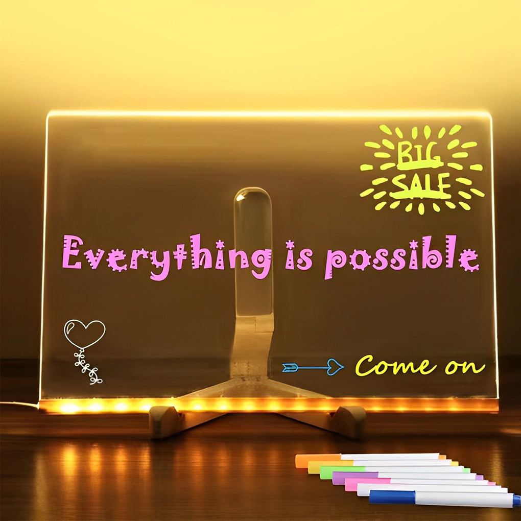 CHARLESTON RAINBOW ILLUMINATION WRITING LAMP