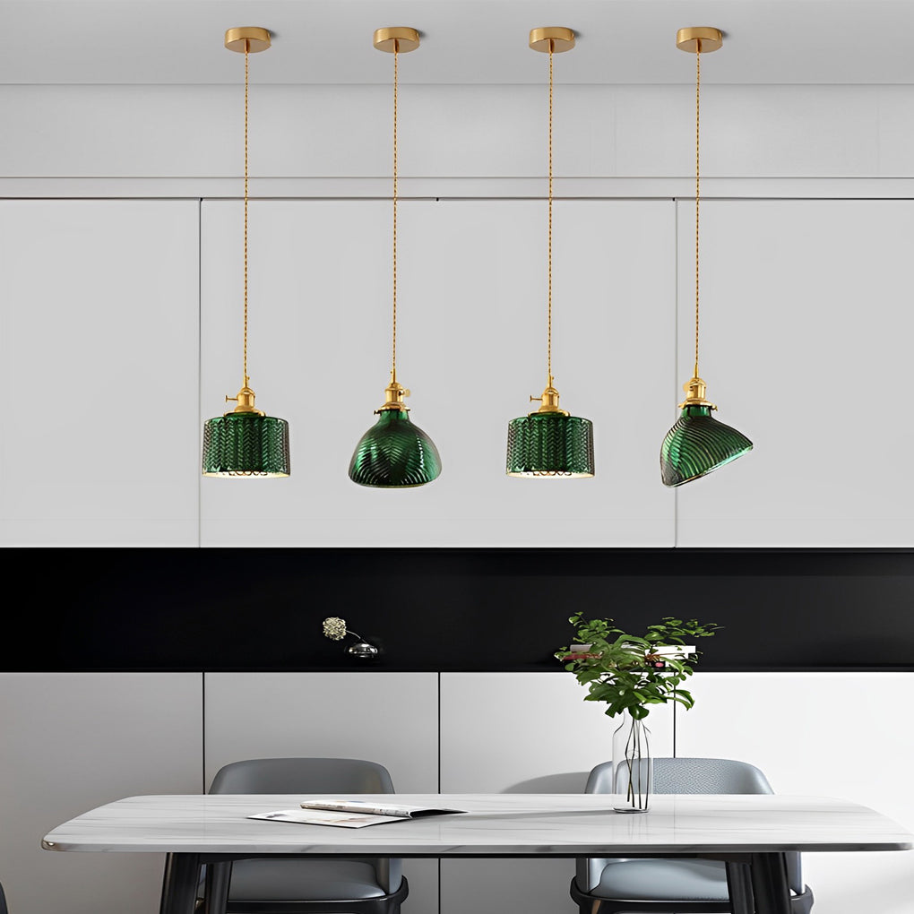 WINTERBOURNE COPPER GLOW RETRO PENDANT LAMP