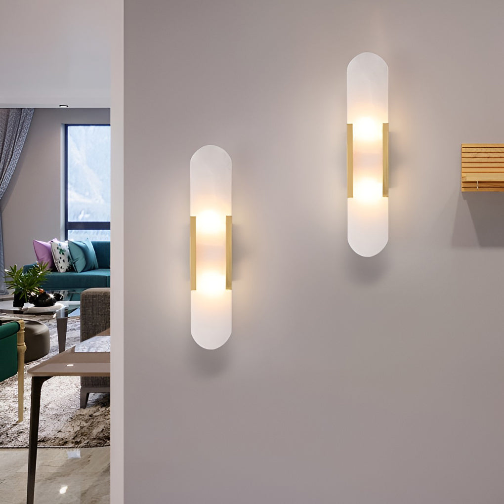 WINTHORPE POLISHED BRASS G4 LED WALL APPLIQUÉ