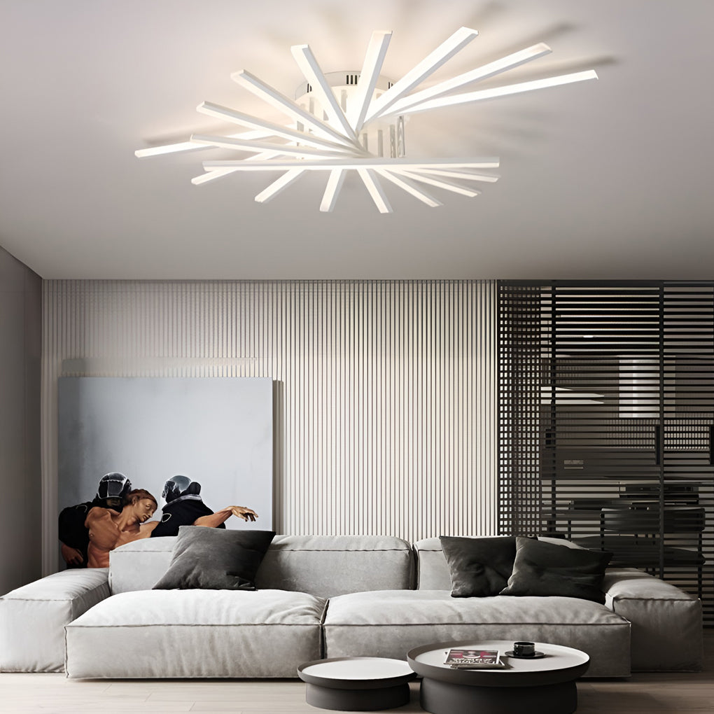 WINTERBOURNE STRIPED STEPLESS DIMMER CEILING LANTERN