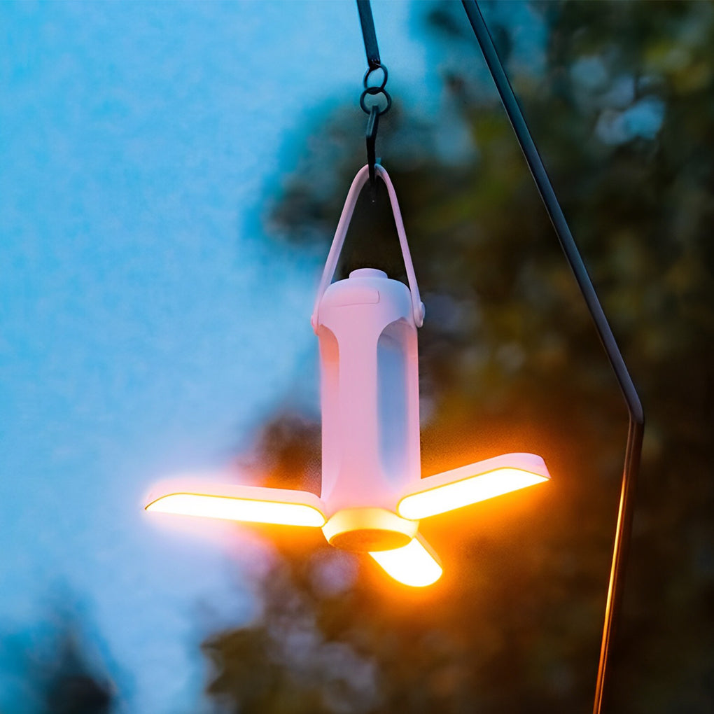WINTERBOURNE VERSATILE LED CAMPING LANTERN WITH USB CHARGING AND DIMMABLE SETTINGS