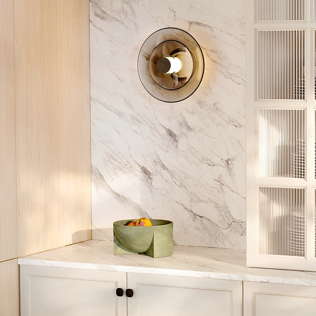 WINTHORPE DUAL-LAYERED GLASS WALL LANTERN