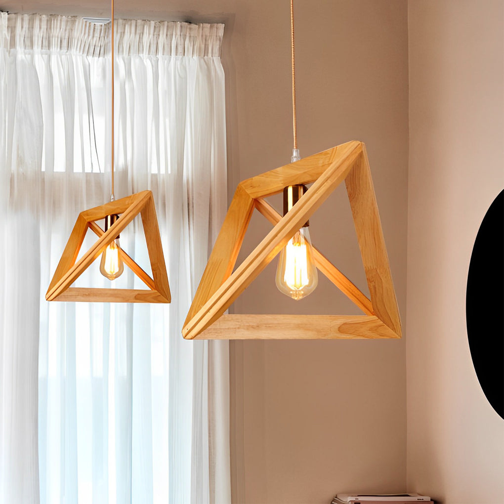 BRAMBLEWOOD GEOMETRIC HANGING LANTERN