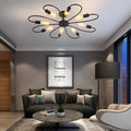 FLORENTINE IRON BLOOM CEILING LANTERN