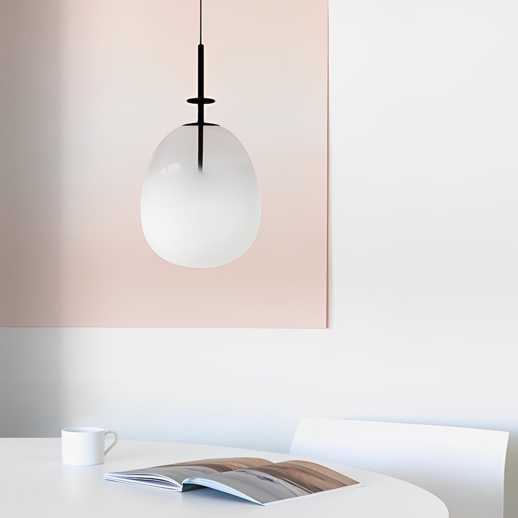 WINTHROP BLACK IRON GLOBE PENDANT LIGHT