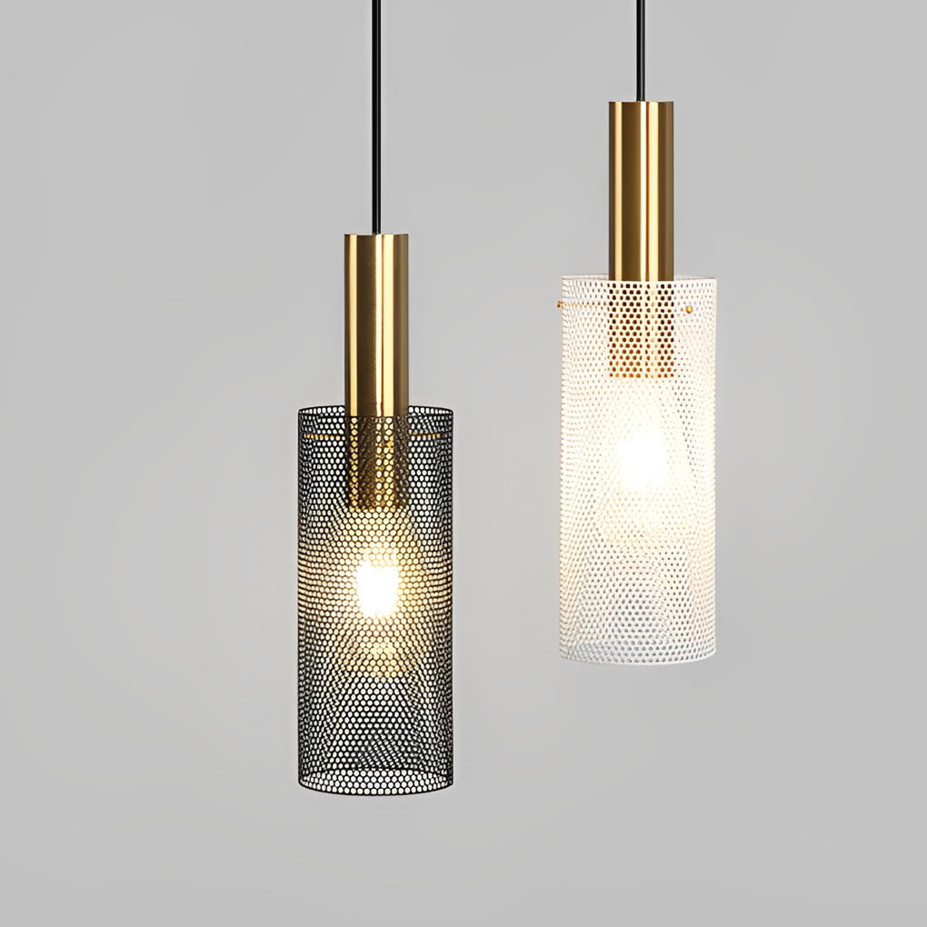 WINTHROP CYLINDRICAL IRON PENDANT LAMP
