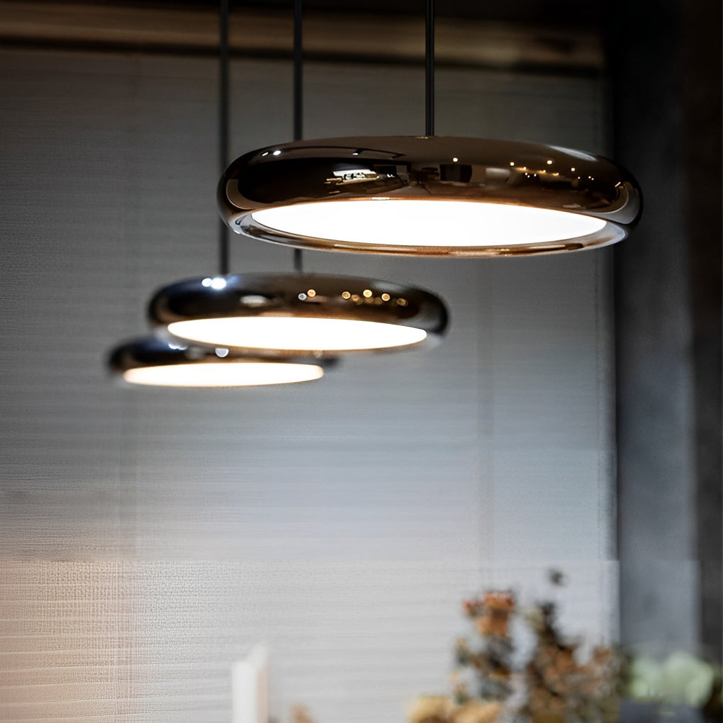 WINTHROP CIRCULAR REFLECTIVE ACRYLIC LED CHANDELIER