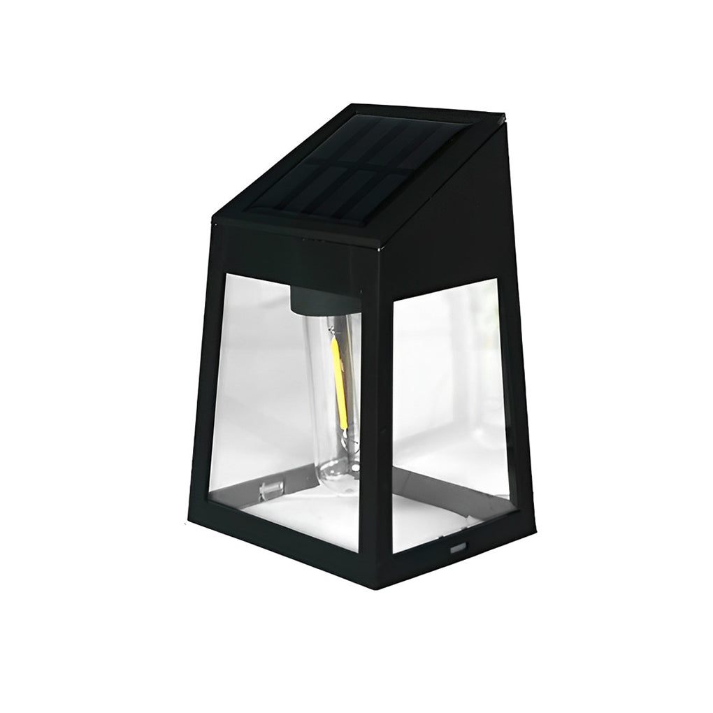 WINDSOR GLOW SOLAR WALL LANTERN WITH MOTION DETECTION