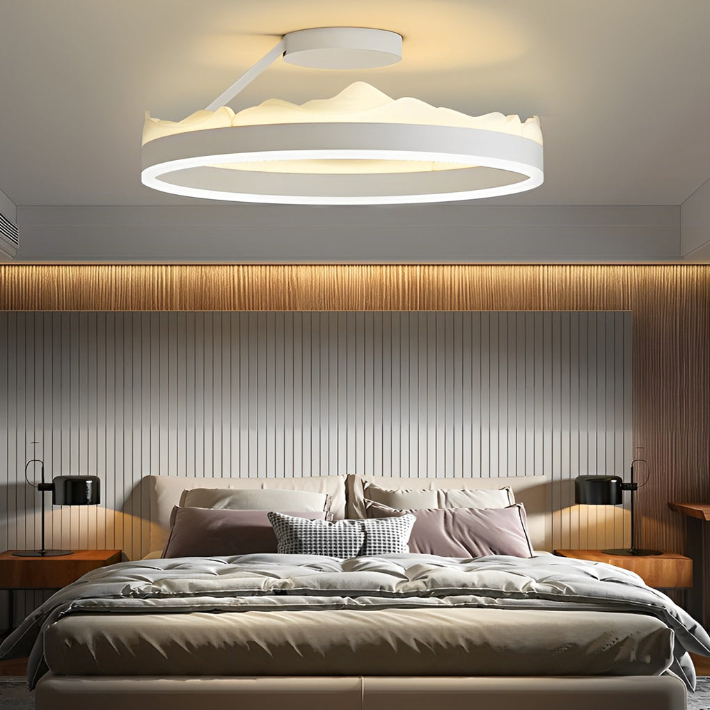 WINTHORPE CIRCULAR DIMMABLE LED CEILING FIXTURE
