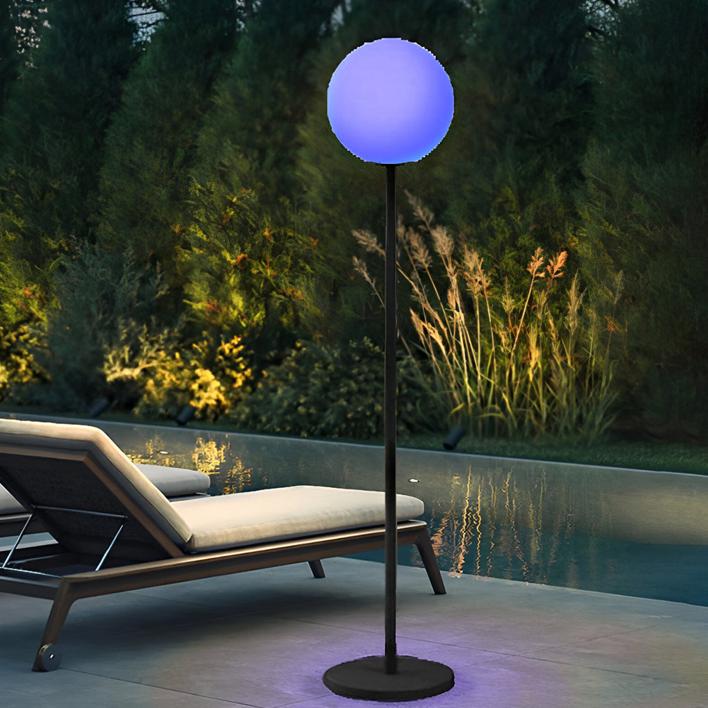 CHARING CROSS MULTI-HUE ORB FLOOR LANTERN