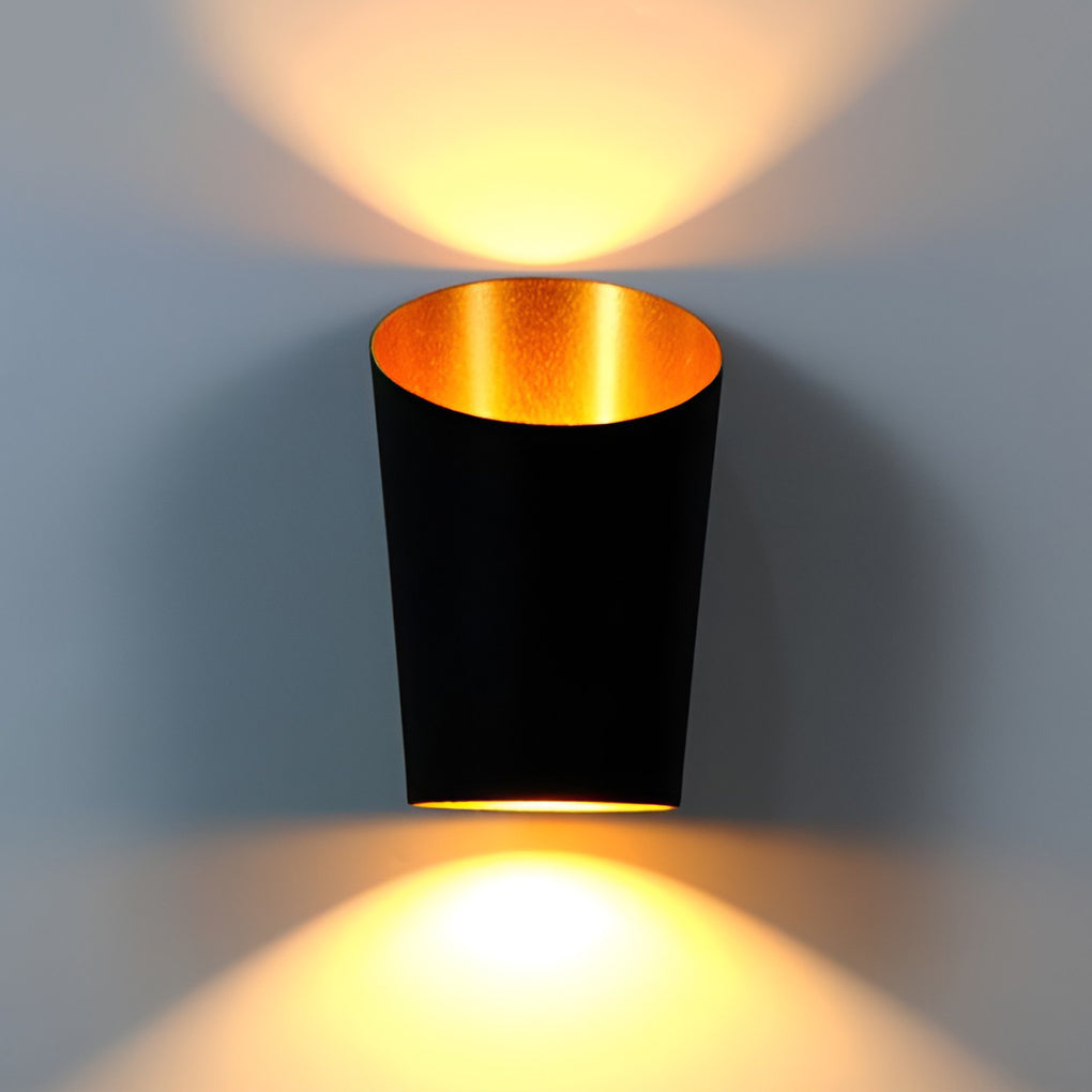 WINTHROP CYLINDRICAL AQUA-RESISTANT 10W LED DOUBLE-FACED WALL LANTERN