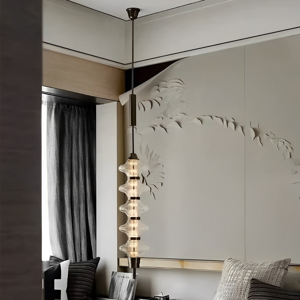 WINTHROP GOURD SHAPED METAL LED CHANDELIER