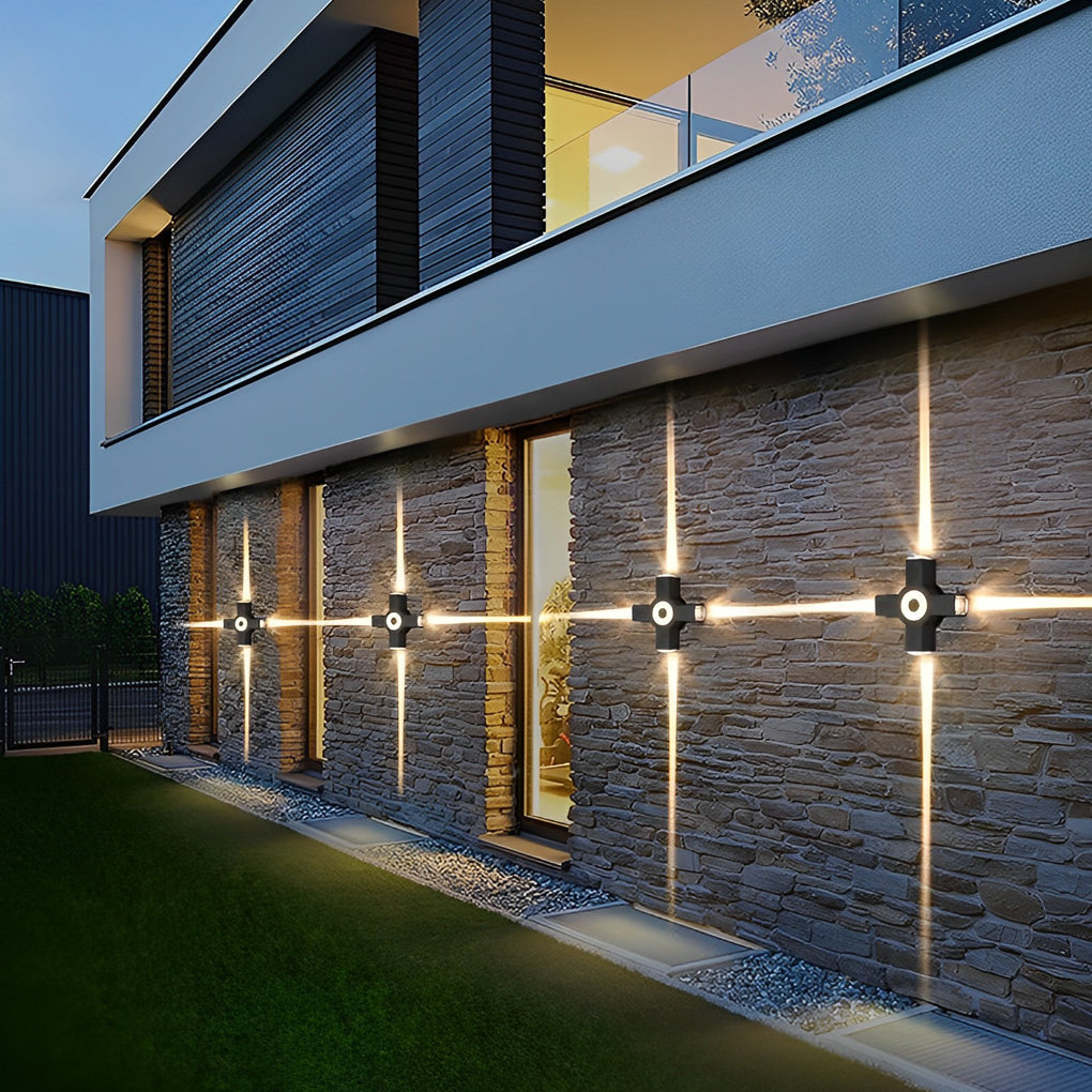1. **HAMPSTEAD RAINBOW BEAM OUTDOOR LIGHTING**  
   Illuminate your outdoor spaces with this waterproof wall washer that creates vibrant up and down light displays.

2. **BELLINGHAM VISTA LED WALL LUMINAIRE**  
   A sophisticated outdoor fixture designed