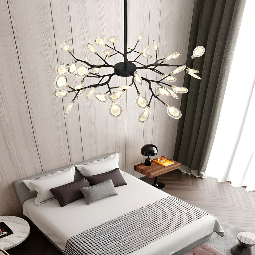 THORNBURY BRANCHED ACRYLIC CEILING CANDELABRA