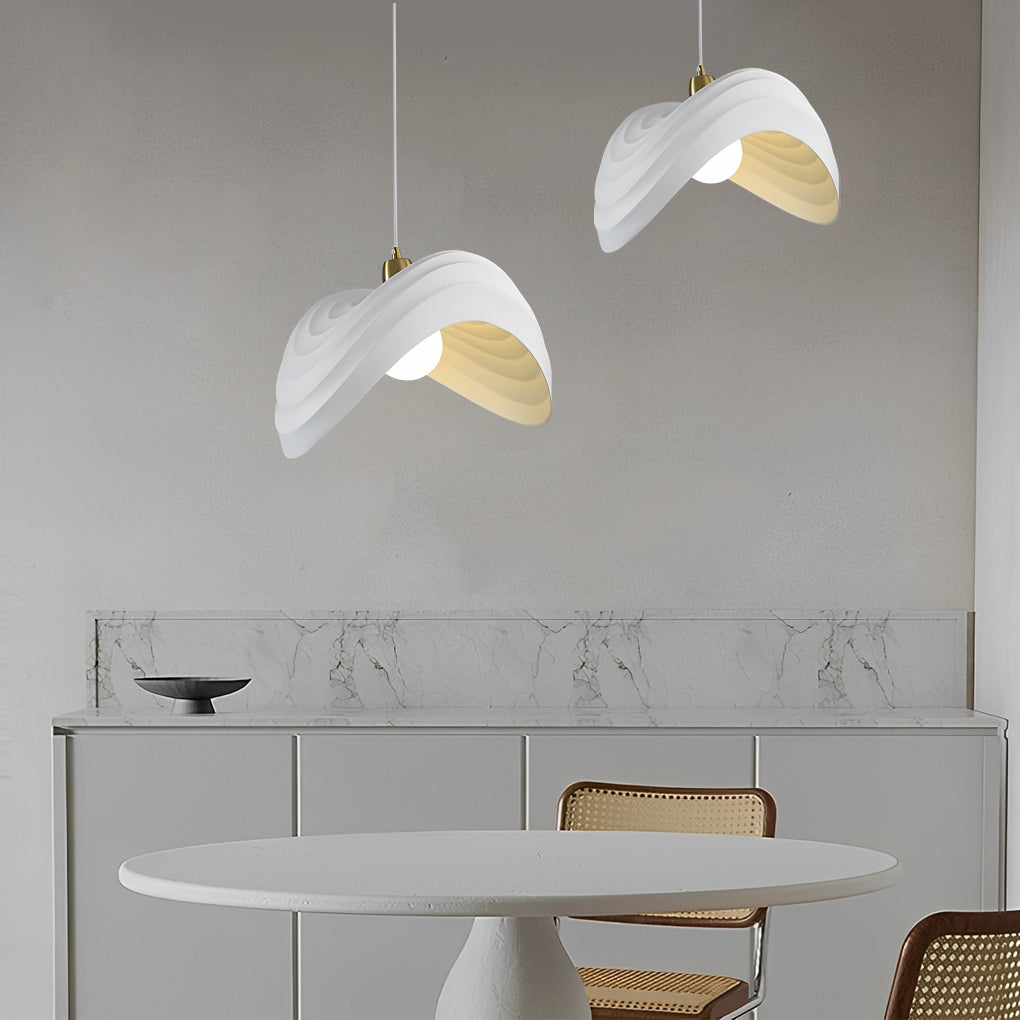 WHITECREST RESIN WABI-SABI NORDIC CHANDELIER