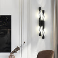FARROW FLAME-WASHED LED WALL LANTERN