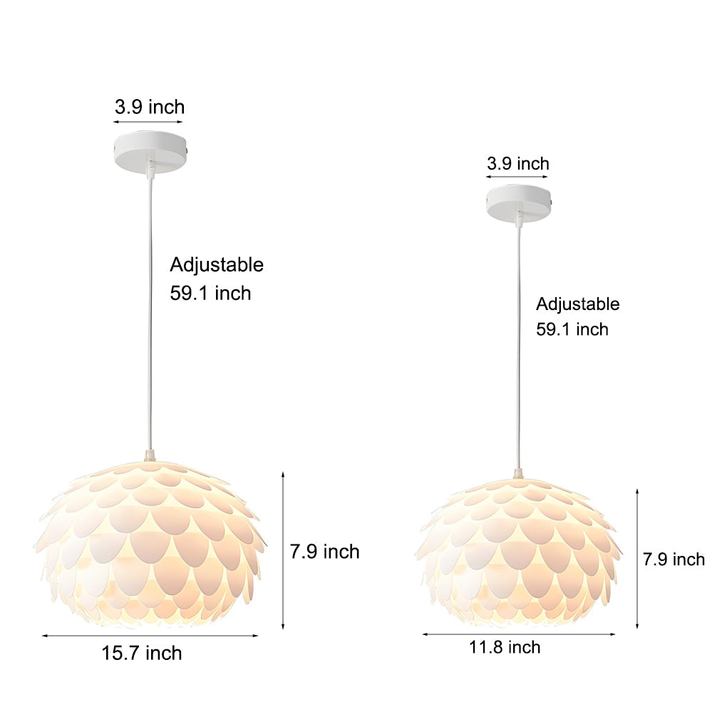 WHITBY CIRCULAR AQUATIC THREE-TIER LIGHTING PENDANT