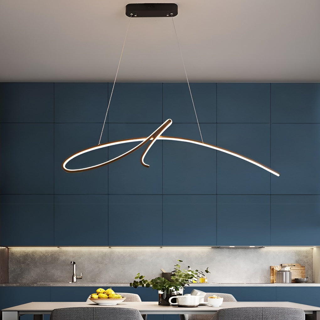 FENWICK BLACKENED BRASS STEPLESS DIMMING PENDANT LIGHT