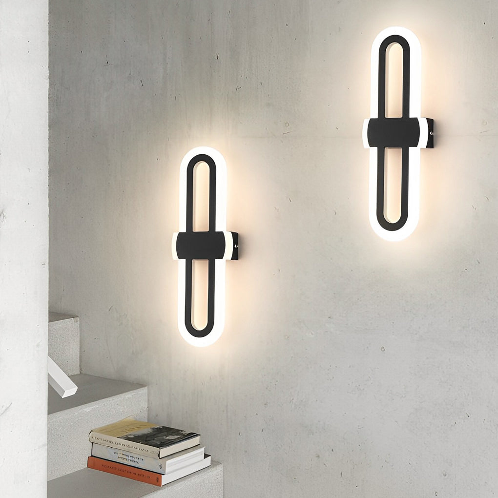 WINTHROP MODERN RECTANGULAR LED WALL SCONCE