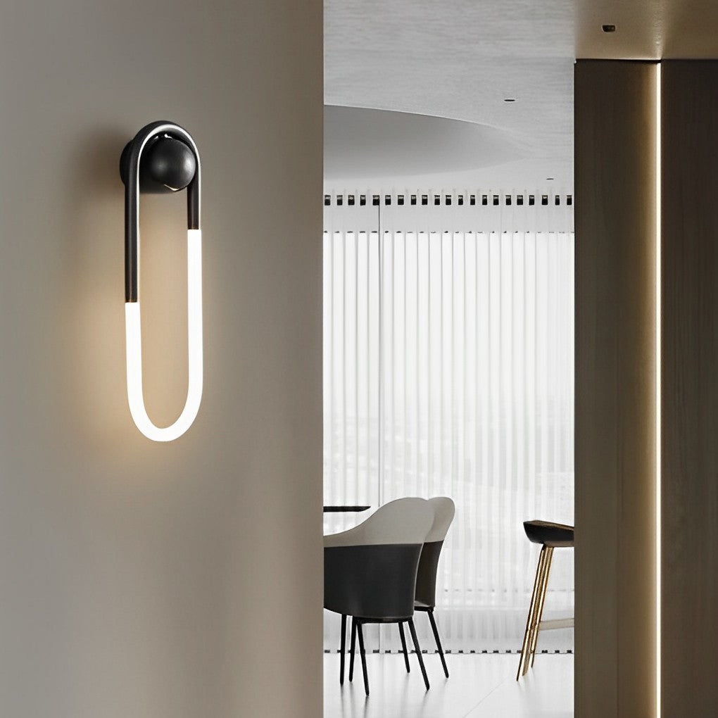 WINTHROP COPPER TRIMMED DIMMABLE WALL SCONCE
