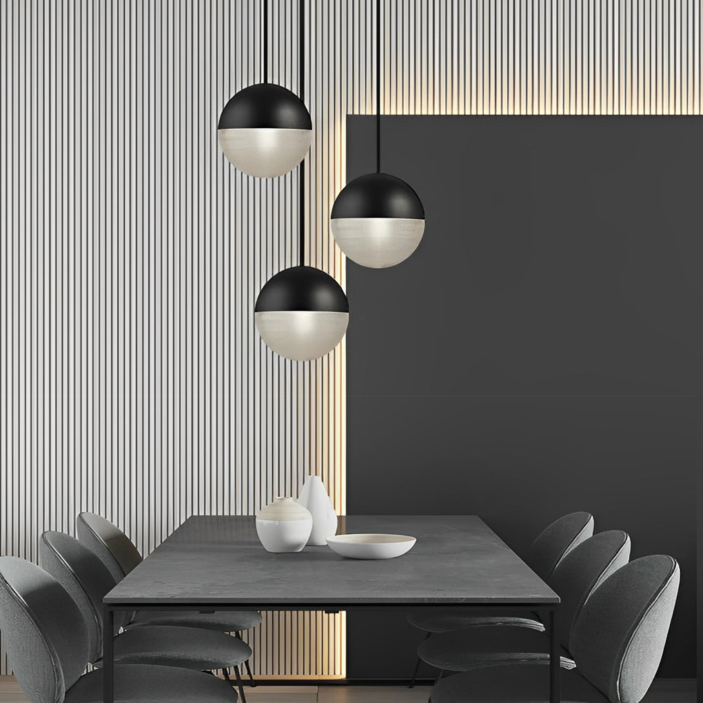 WINDSOR CRYSTAL ORB HANGING LIGHTING