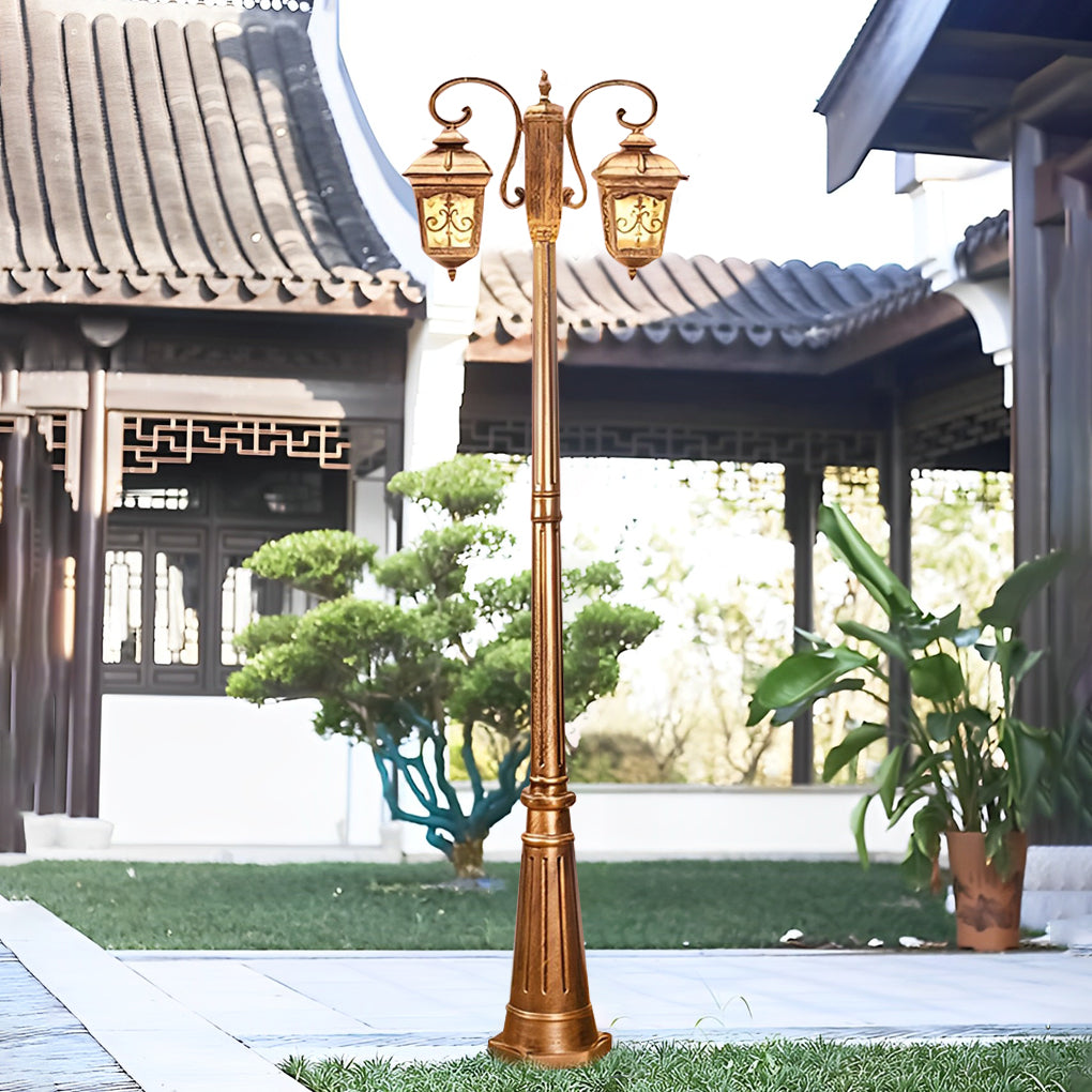 THORNBURY DUAL-ARMED VINTAGE OUTDOOR LANTERNS