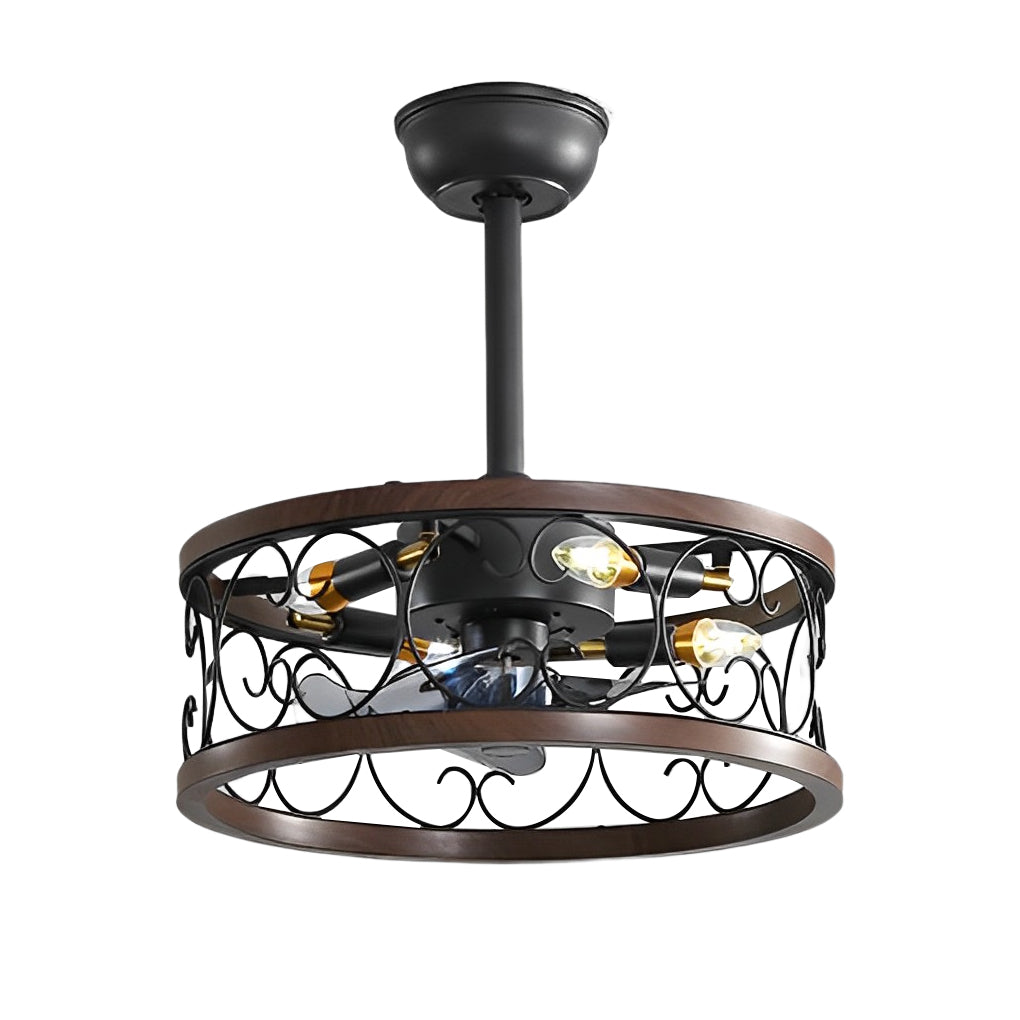 WINDSOR WHISPER BLADLESS CEILING FAN WITH REMOTE CONTROL AND TRIPLE DIMMER