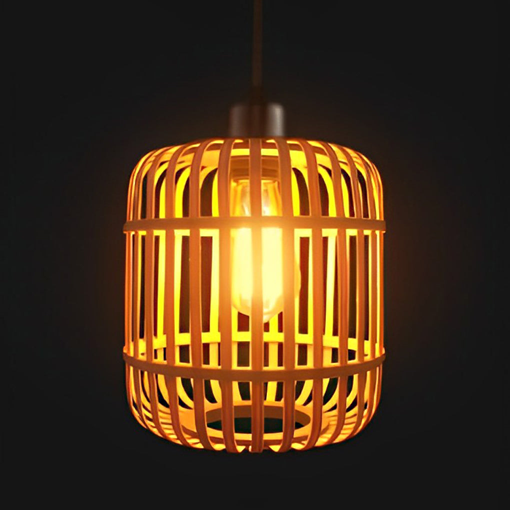 ALDERSON WOVEN RATTAN GLOBE PENDANT LIGHT