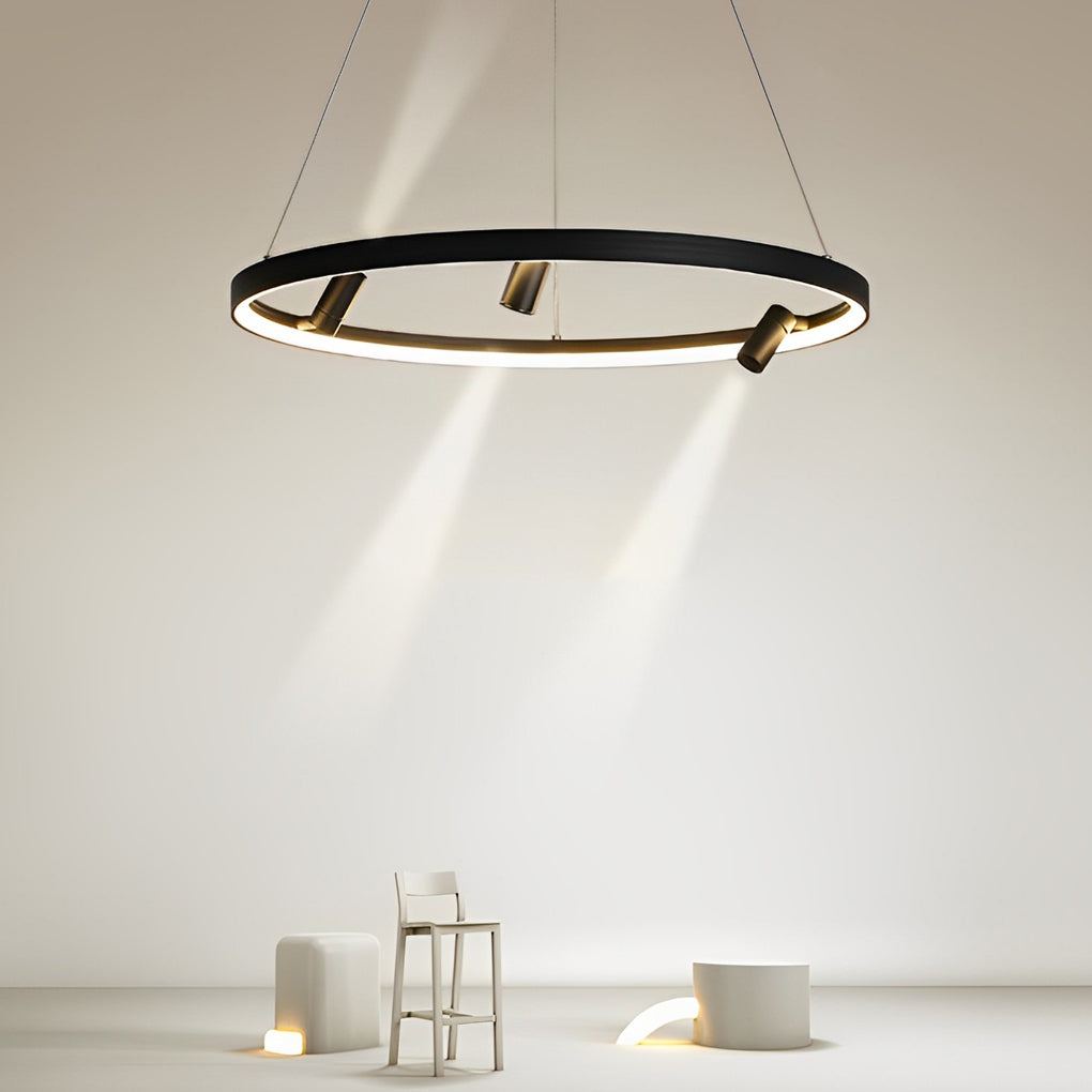 WINTHROP CIRCULAR LED LANTERN WITH CUSTOMIZABLE BEAM