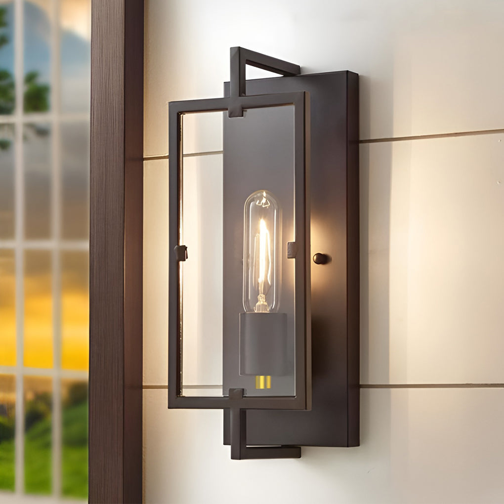 RAVENSCROFT INDUSTRIAL RECTANGLE WALL SCONCE