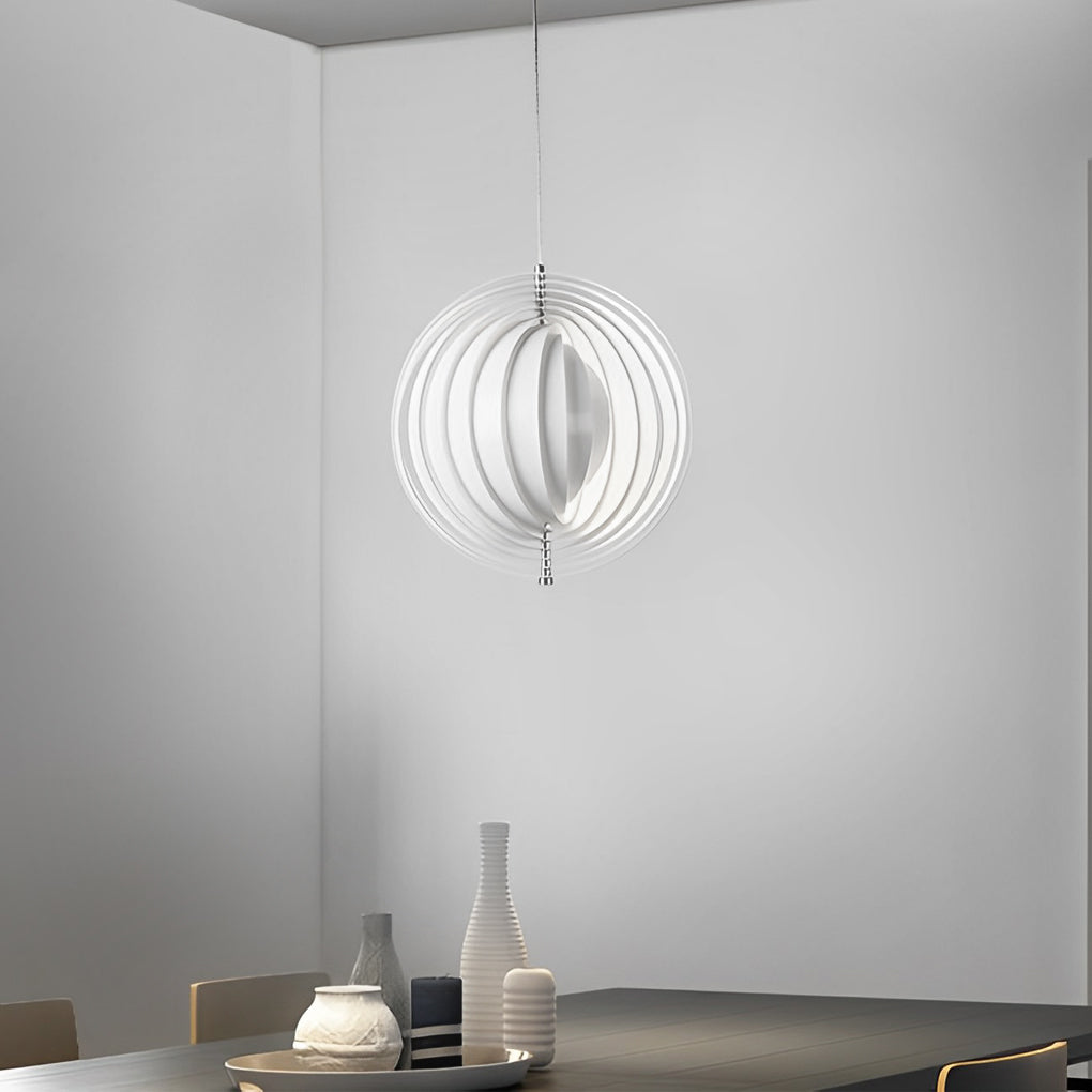 WINTHROP SPIRAL METAL PENDANT LIGHT