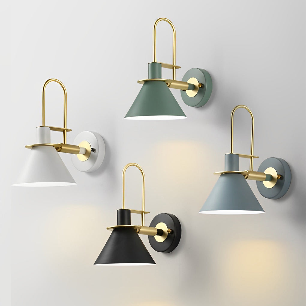 VANDERBILT HORN-INSPIRED IRON WALL SCONCE