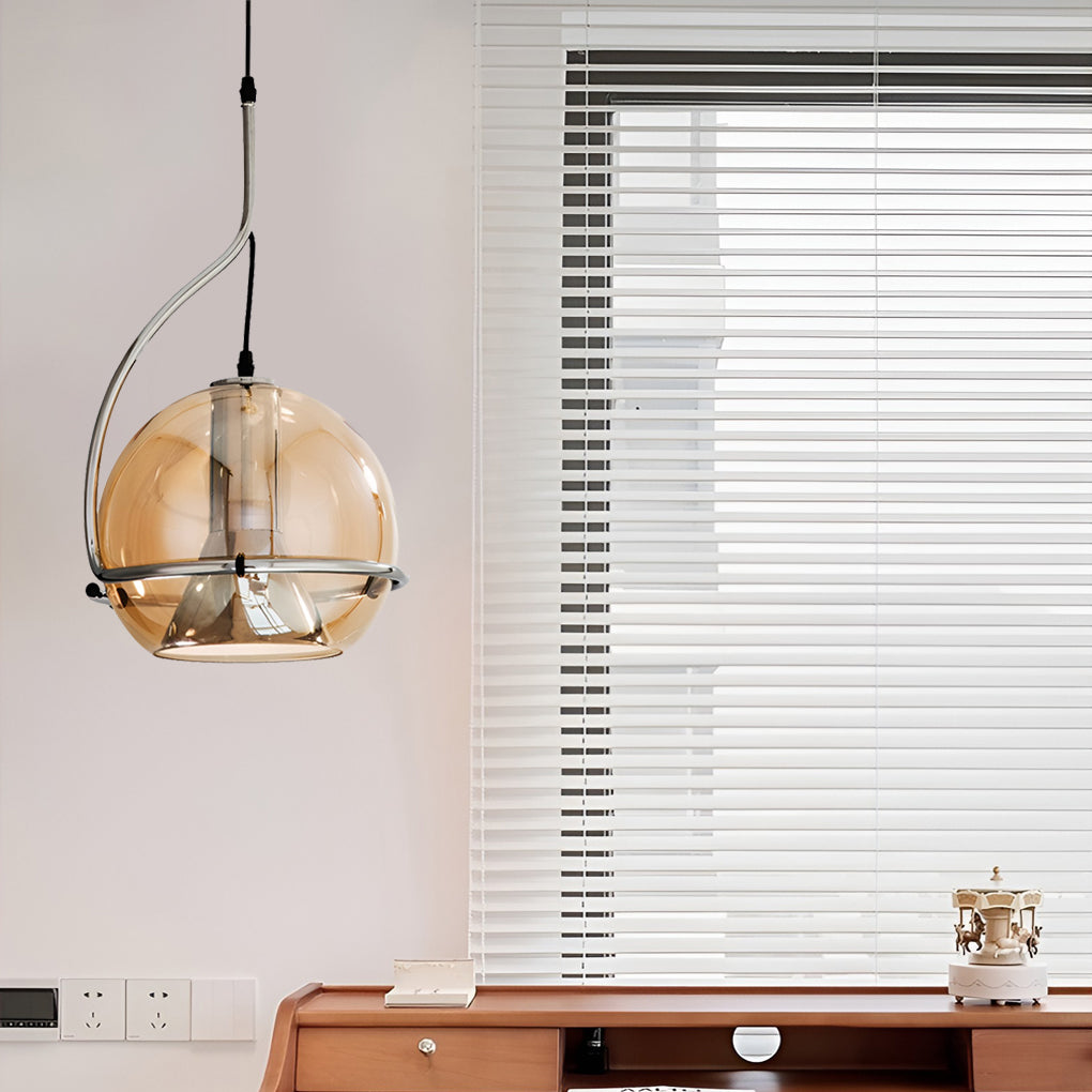 WINDSOR ORB GLASS HANGING LIGHT