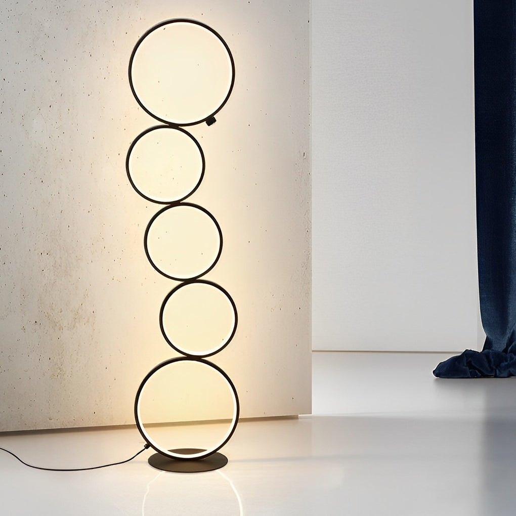 CHISWICK RADIANCE STACKED ORB FLOOR LANTERN