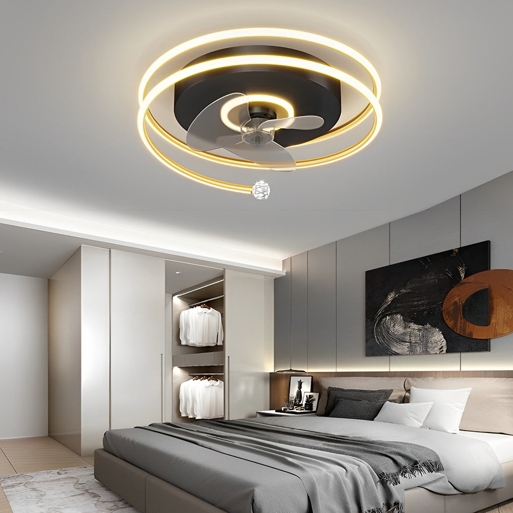 WINTHORPE CIRCULAR SILENT LED CEILING AERATORS