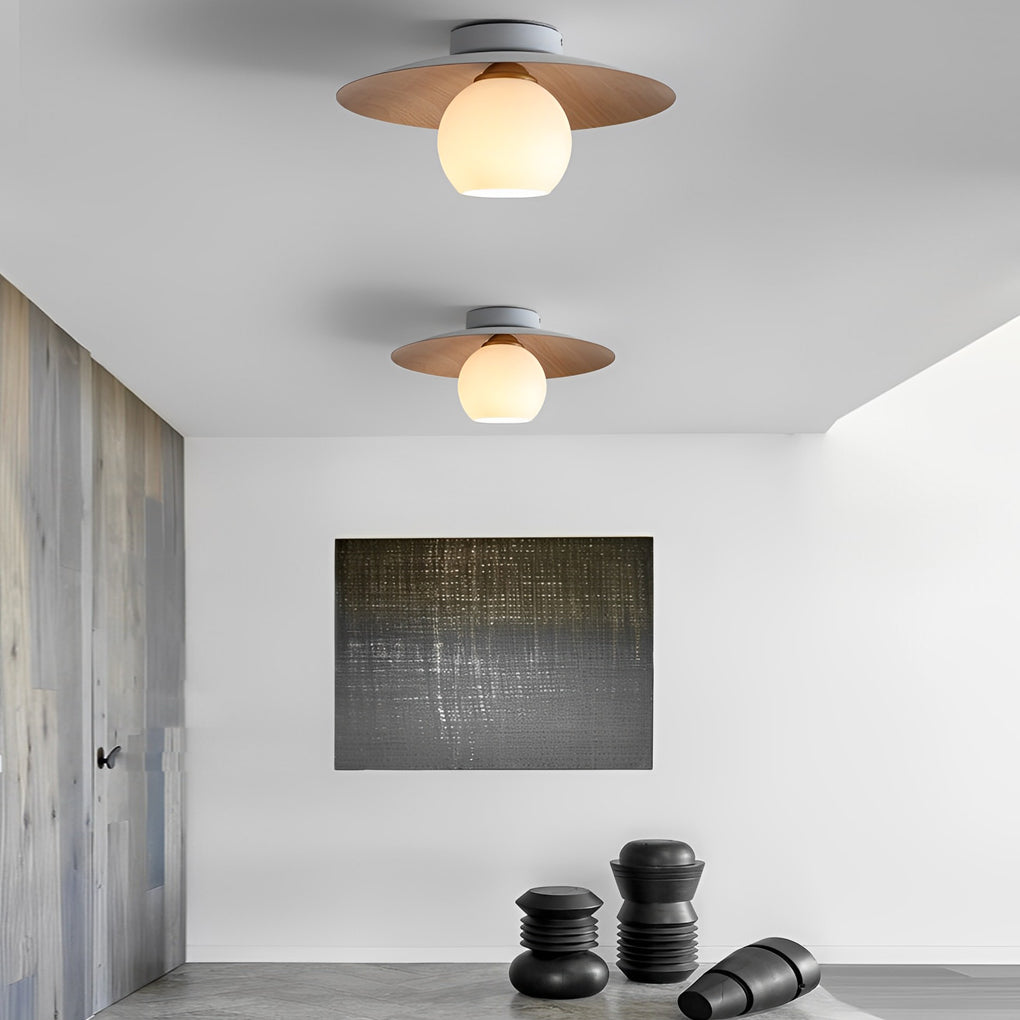 FENWICK CIRCULAR LED SKYLIGHT FLUSH MOUNT
