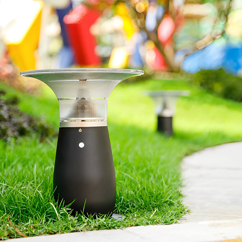 WINTHORPE SOLAR-POWERED LANDSCAPE ILLUMINATORS WITH 360° RADIANCE