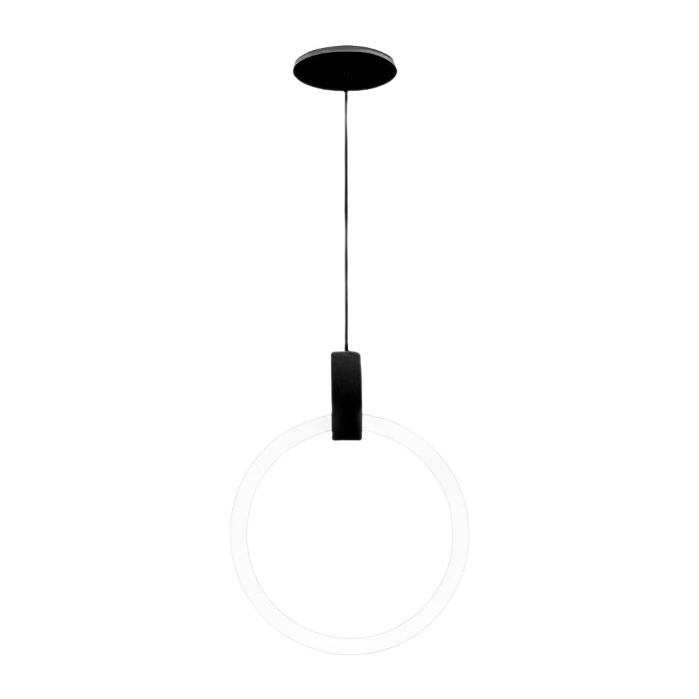 WINTHROP RINGED DIMMABLE LED STAIRWAY CHANDELIER